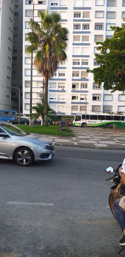 شقة Kitnet Aconchegante Beira Mar. سانتوس المظهر الخارجي الصورة